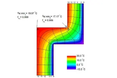 Leistungen Ingenieurbüro für Energieberatung und Bauphysik: Wärmebrückenbewertung